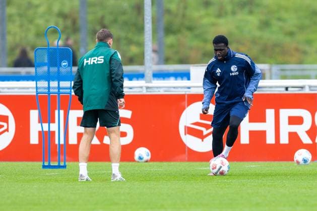 08 10 2025, Football, Season 2025 2026, Training FC Schalke 04, Zaid Tchibara FC Schalke 04 , Gelsenkirchen Training ground FC Schalke 04 NRW Germany xRHR PHOTO YYx Copyright: RHR-FOTOx RHR-FOTO YY