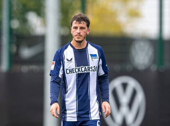 Soccer, Men, Season 2025 26, Test match, VfL Wolfsburg Hertha BSC, Diego Demme Hertha BSC , 08 10 2025, Copyright: xSebastianxRäppold MatthiasxKochx