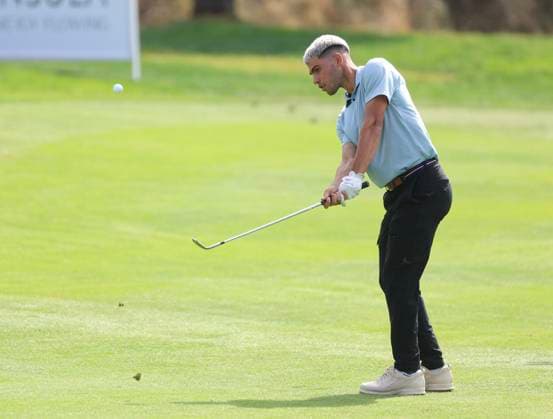 Rostros conocidos como Jon Rahm, Carlos Alcaraz, Feliciano Lopez, Sergio Garcia o Shane Lowry participan en el Proam del Open de Espana de golf Club de Campo Villa de Madrid. 08 de Octubre de 2025 celebrities such as Jon Rahm, Carlos Alcaraz, Feliciano Lopez, Sergio Garcia, and Shane Lowry are participating in the Pro-Am of the Spanish Open at the Club de Campo Villa de Madrid golf club. October 8, 2025 900 Cordon Press  ALBERTOxSIMON LOF - Golf Spain Open Proam