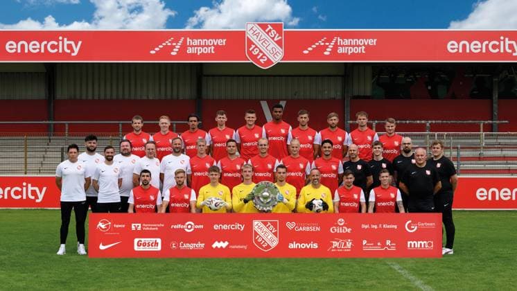Portrait appointment Season 2024 2025 3 Liga Copyright TSV Havelse Fotostudio Kurth Fussball GER Squad Team picture Total Presentation Presentation Press appointment xptt