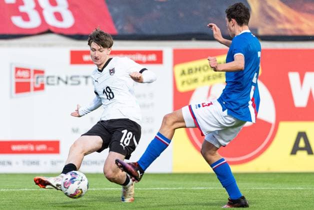 Football, U17, European Championship Qualifier, Austria - Faroe Islands