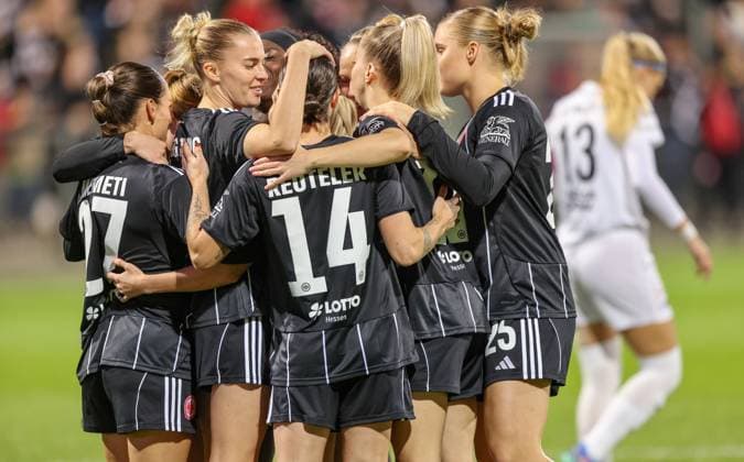 Football, Women, UEFA Europa Cup, Eintracht Frankfurt - 1. FC Slovacko