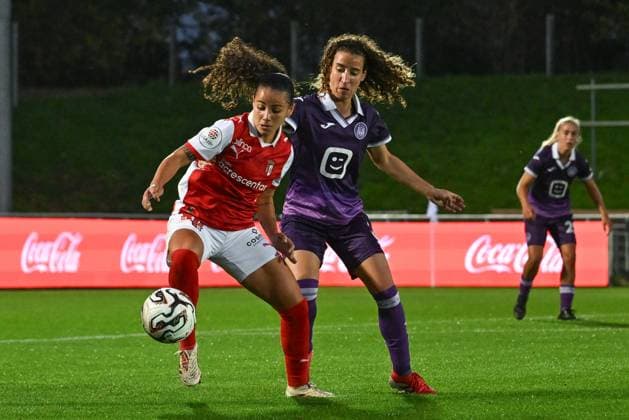 Football, Women, UEFA Europa Cup, RSC Anderlecht - SC Braga