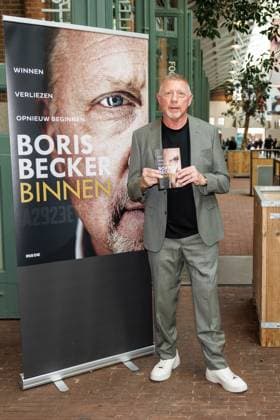 The Netherlands, 2025-10-08 17:39:30 NLD Amsterdam 20251008 - Boris Becker with his book BinnenThis is the story of a legend who lost everything how he survived, started over and found light in the darkest moments of his life.Photographer: NL Beeld ArjoFrank FotografieIn the photo: Boris Becker Credit: NL Beeld Arjo Frank  Copyright: xx x