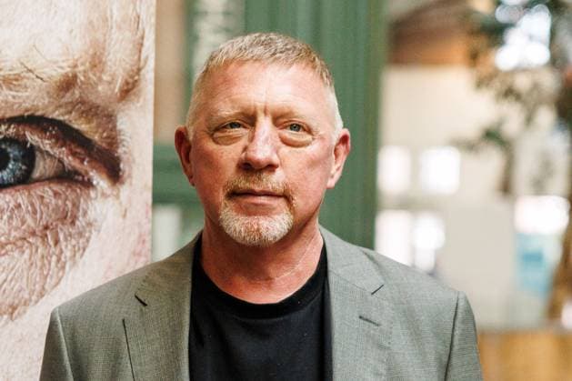The Netherlands, 2025-10-08 17:40:05 NLD Amsterdam 20251008 - Boris Becker with his book BinnenThis is the story of a legend who lost everything how he survived, started over and found light in the darkest moments of his life.Photographer: NL Beeld ArjoFrank FotografieIn the photo: Boris Becker Credit: NL Beeld Arjo Frank  Copyright: xx x