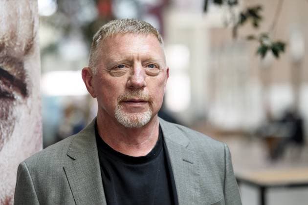 Amsterdam, The Netherlands, 2025-10-08 17:40:21 AMSTERDAM, 08-10-2025, De Hallen Boris Becker before the program Eva in connection with his book Binnen. PHOTO: NLBeeld Patrick van Emst Credit: NL Beeld Patrick van Emst  Copyright: xx x