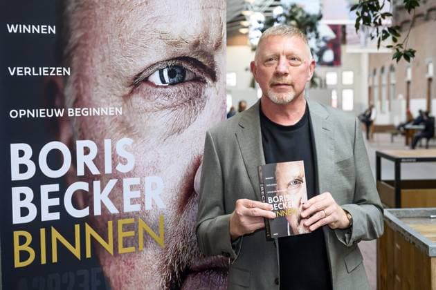 Tennis, Boris Becker presents his book Inside - Winning, Losing, Starting Over in Amsterdam