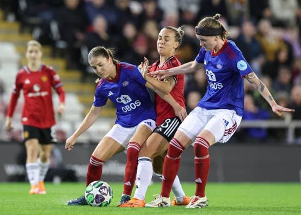 Football, Women, CL, Manchester United - Valerenga IF