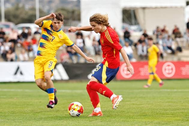 Football, U17, European Championship qualifier, Spain - Andorra