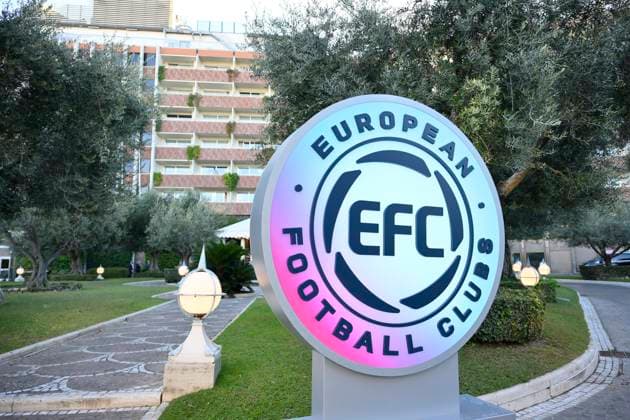 Football, General Assembly of the European Football Clubs EFC in Rome
