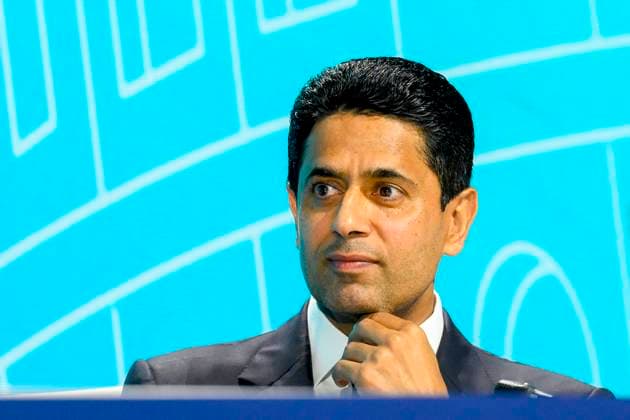 Nasser Al-Khelaifi EFC President during the 32nd European Football Clubs General Assembly in Rome at the Rome Cavalieri Waldorf Hotel. Italy - Thursday 09 October 2025. Sports.  Copyright: xFabrizioxCorradetti LaPressex