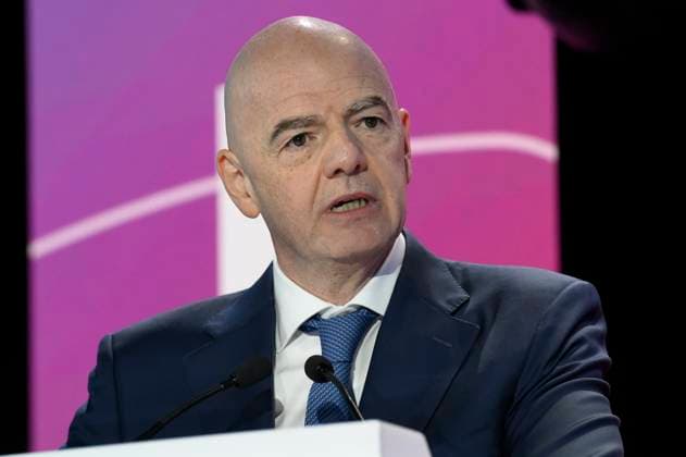 Gianni Infantino FIFA President during the 32nd European Football Clubs General Assembly in Rome at the Rome Cavalieri Waldorf Hotel. Italy - Thursday 09 October 2025. Sports.  Copyright: xFabrizioxCorradetti LaPressex