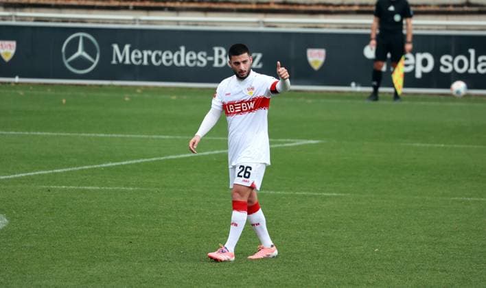 09 10 25 VfB Stuttgart SV Elversberg Germany, Stuttgart, 09 10 2025, Football, Bundesliga, Test match, VfB Stuttgart SV Elversberg Deniz Undav VfB Stuttgart