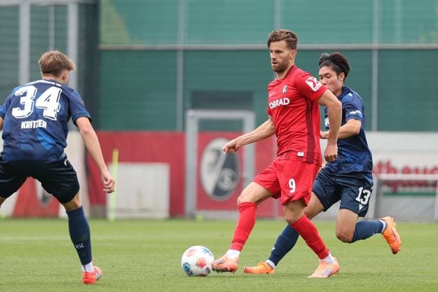 Football, Test match, SC Freiburg - Karlsruher SC