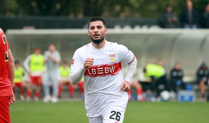 09 10 25 VfB Stuttgart SV Elversberg Germany, Stuttgart, 09 10 2025, Football, Bundesliga, Test match, VfB Stuttgart SV Elversberg Deniz Undav VfB Stuttgart