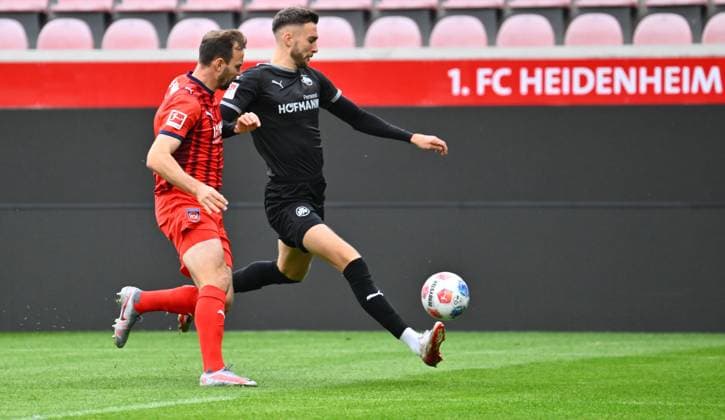 09 10 2025 Soccer season 2025 2026 Test match friendly match preparation match 1 FC Heidenheim FCH SpVgg Greuther Fürth Kleeblatt xwoxzix Benedikt Gimber 5, 1 FC Heidenheim FCH Felix Higl 18, SpVgg Greuther Fürth