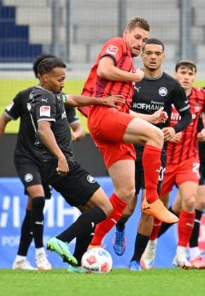 09 10 2025 Soccer season 2025 2026 Test match friendly match preparation match 1 FC Heidenheim FCH SpVgg Greuther Fürth Kleeblatt xwoxzix Julian Green 37, SpVgg Greuther Fürth Patrick Mainka 6, 1 FC Heidenheim FCH