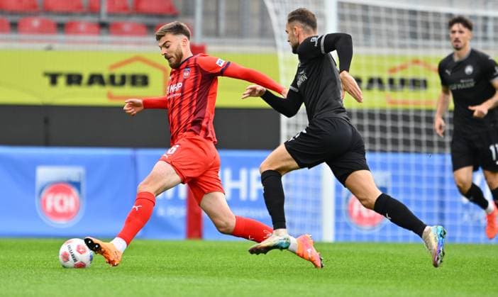 Football, Test match, 1. FC Heidenheim - SpVgg Greuther Fürth