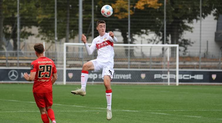 BAU 09 10 2025 Stuttgart Soccer VfB Stuttgart vs SV Elversberg, Tim Köhler VfB