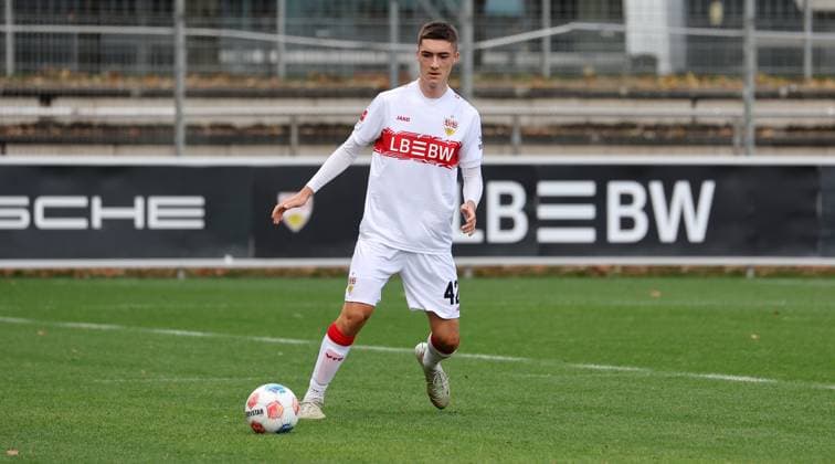 BAU 09 10 2025 Stuttgart Soccer VfB Stuttgart vs SV Elversberg, Tim Köhler VfB