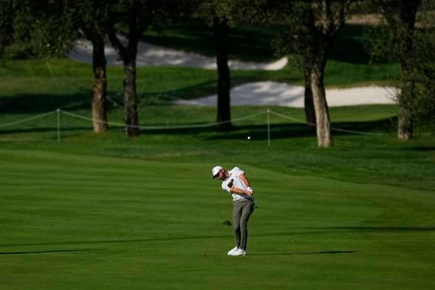 October 9, 2025, Madrid, Madrid, Spain: Joel MOSCATEL of Spain during the Open de EspaoÂ±a presented by Madrid, R1, golf tournament of DP World Tour at Club de Campo Villa de Madrid on October 09, 2025, in Madrid, Spain. Madrid Spain - ZUMAa181 20251009_zaa_a181_018 Copyright: xOscarxJ.xBarrosox