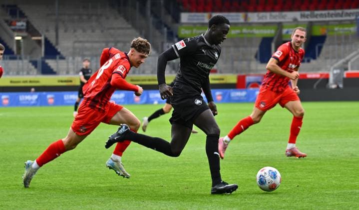 09 10 2025 Soccer season 2025 2026 Test match friendly match preparation match 1 FC Heidenheim FCH SpVgg Greuther Fürth Kleeblatt xwoxzix Yannik Wagner 38, 1 FC Heidenheim FCH Omar Sillah 42, SpVgg Greuther Fürth