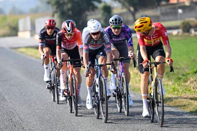 Gran Piemonte 2025 Gran Piemonte 2025 - Dogliani - Acqui Terme 179 km - 09 10 2025 - Alpecin - Deceuninck - photo Ivan Benedetto SprintCyclingAgency 2025 Acqui Terme Italy  Copyright: xIvanxBenedettox xSprintcyclingagencyx