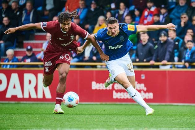 Football, Test match, Holstein Kiel - Aarhus GF