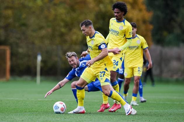 Coach Markus Fiedler 1 FC Magdeburg 2 Soccer Bundesliga Season 2025 2026 Test match 1 FC Magdeburg vs Eintracht Braunschweig on the training ground at the Avnet Arena Crop,single picture,action,soccer,man,men,Germany,09 10 2025