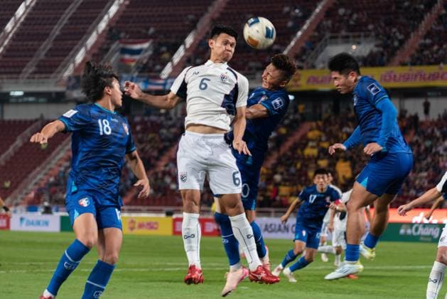 Football, Asian Cup Quali, Thailand - Taiwan