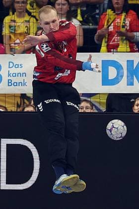 09 10 2025, xrekx, Handball Daikin HBL, Rhein Neckar Loewen Frisch AUF Göppingen v l David Späth Spaeth Rhein Necker Loewen DFL DFB REGULATIONS PROHIBIT ANY USE OF PHOTOGRAPHS as IMAGE SEQUENCES and or QUASI VIDEO Mannheim