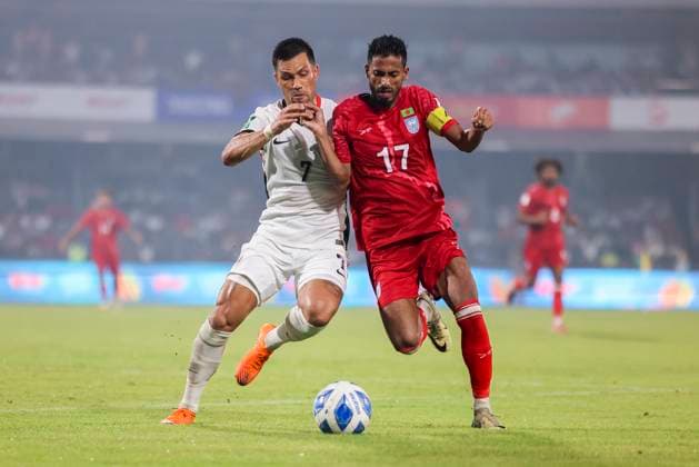 Football, Asian Cup Quali, Bangladesh - Hong Kong