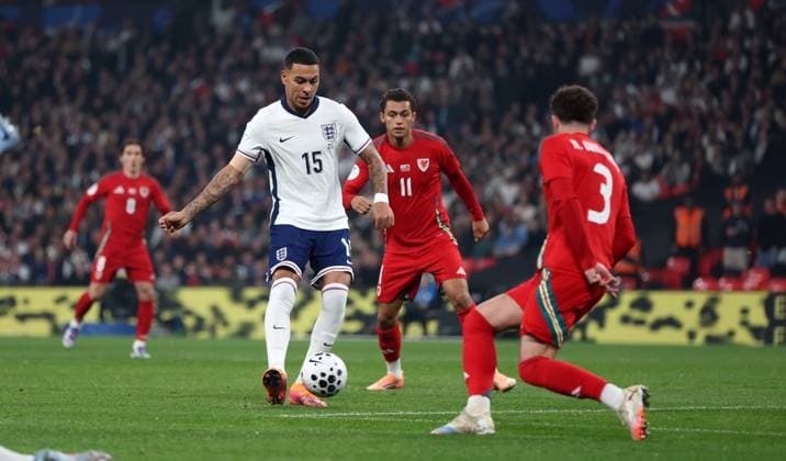 Football, International match, England - Wales