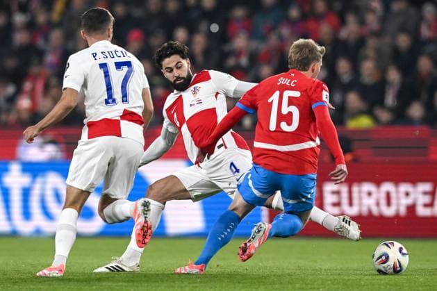 Football, World Cup Quali, Czech Republic - Croatia
