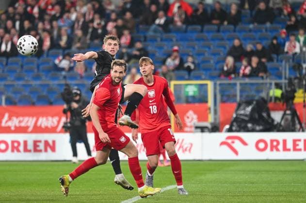 RECORD DATE NOT STATED CHORZOW 09.10.2025 MIEDZYNARODOWY MECZ TOWARZYSKI: Poland - New Zealand --- International Friendly, Länderspiel, Nationalmannschaft FOOTBALL MATCH: POLAND - NEW ZELAND JAN ZIOLKOWSKI FOT.WIKTOR FARYNA 400MM.PL NEWSPIX.PL --- newspix.pl POLAND OUT! 