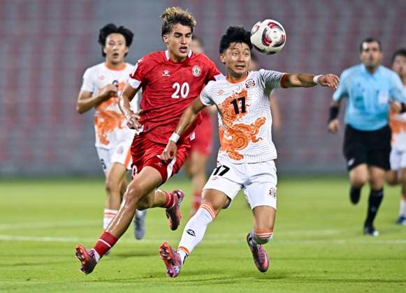 Football, Asian Cup Quali, Lebanon - Bhutan