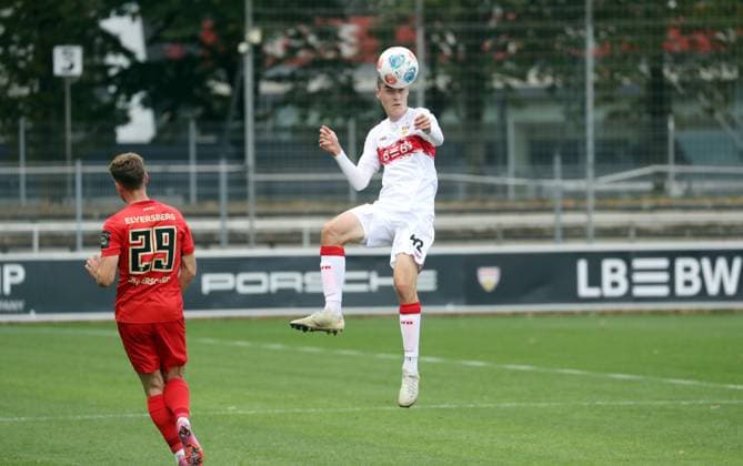 09 10 25 VfB Stuttgart SV Elversberg Germany, Stuttgart, 09 10 2025, Football, Bundesliga, Test match, VfB Stuttgart SV Elversberg Tim Köhler VfB Stuttgart