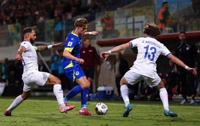 Football, World Cup Qualifier, Cyprus - Bosnia and Herzegovina