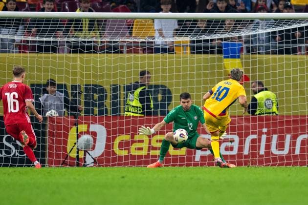 Ianis Hagi, Romania vs Moldova, Football, Friendly match, International match, 09 10 2025 Bucharest Bucharest Romania Copyright: xkolbert-press MarcxMarasescux
