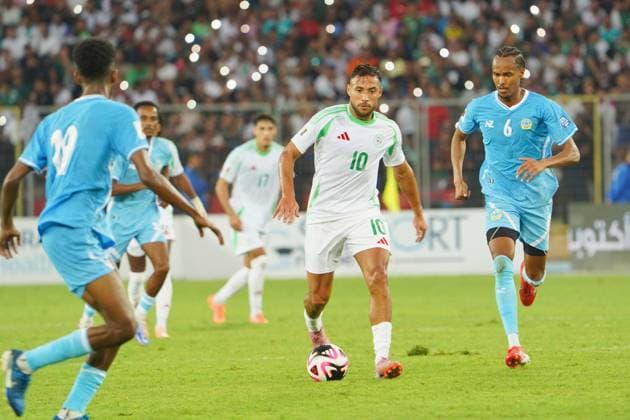Football, World Cup Qualifier, Algeria - Somalia