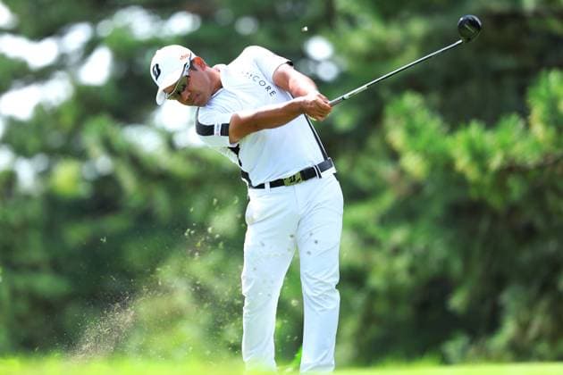 Kazuki Higa (JPN), OCTOBER 10, 2025 - Golf : Baycurrent Classic Presented by LEXUS 2nd round at Yokohama Country Club, Kanagawa, Japan. Noxthirdxpartyxsales  aflo_306502351
