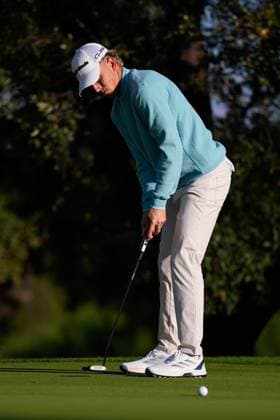 October 10, 2025, Madrid, Madrid, Spain: Martin Couvra of France during the Open de EspaoÂ±a presented by Madrid, R2, golf tournament of DP World Tour at Club de Campo Villa de Madrid on October 10, 2025, in Madrid, Spain. Madrid Spain - ZUMAa181 20251010_zaa_a181_057 Copyright: xDennisxAgyemanx