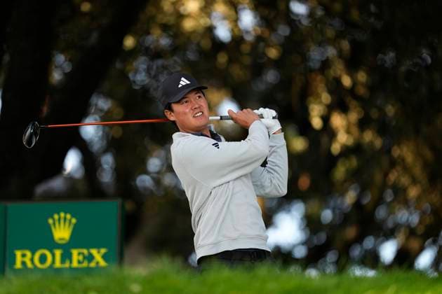 October 10, 2025, Madrid, Madrid, Spain: Brandon Wu of United States of America USA during the Open de EspaoÂ±a presented by Madrid, R2, golf tournament of DP World Tour at Club de Campo Villa de Madrid on October 10, 2025, in Madrid, Spain. Madrid Spain - ZUMAa181 20251010_zaa_a181_088 Copyright: xOscarxJ.xBarrosox