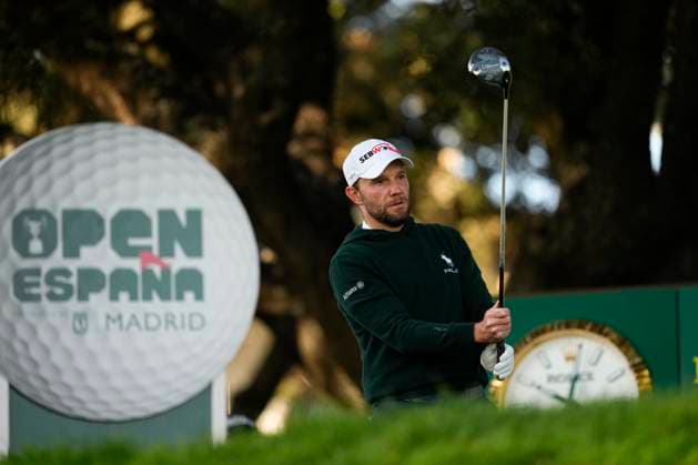 October 10, 2025, Madrid, Madrid, Spain: Maximilian Kieffer of Germany during the Open de EspaoÂ±a presented by Madrid, R2, golf tournament of DP World Tour at Club de Campo Villa de Madrid on October 10, 2025, in Madrid, Spain. Madrid Spain - ZUMAa181 20251010_zaa_a181_097 Copyright: xOscarxJ.xBarrosox