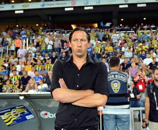 Fenerbahce - Red Bull Salzburg Fenerbahce of Turkey meets Red Bull Salzburg of Austria under UEFA Championship third qualifying round at Sukru Saracoglu Stadium in Istanbul Turkey. Roger Schmidt the coach of Red Bull Salzburg during the match. Istanbul Istanbul. Editorial use only. Please get in touch for any other usage.  Copyright: x2025xAnadoluxÄ°slamxYakutx