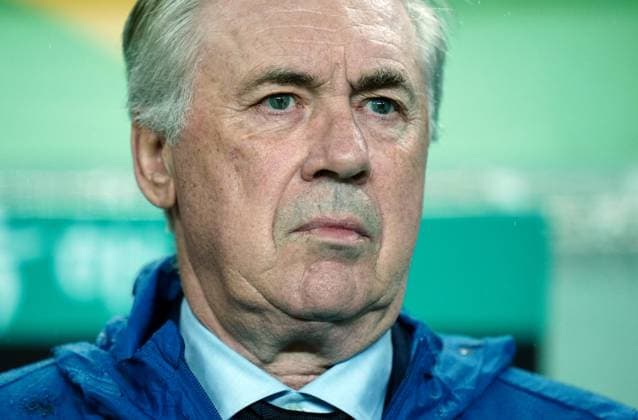 Friendly football match ( South Korea vs Brazil - 20251010 ) SEOUL, SOUTH KOREA, OCT 10: Carlo Ancelotti of Brazil National Football Team during the friendly football match match between South Korea National Football Team and Brazil National Football Team at the Seoul World Cup Stadium in Seoul, South Korea on October 10, 2025. (Editorial Use Only) Seoul the Seoul World Cup Stadium South Korea 8230_285288 Copyright: xSeokyongxLee PentaxPressx