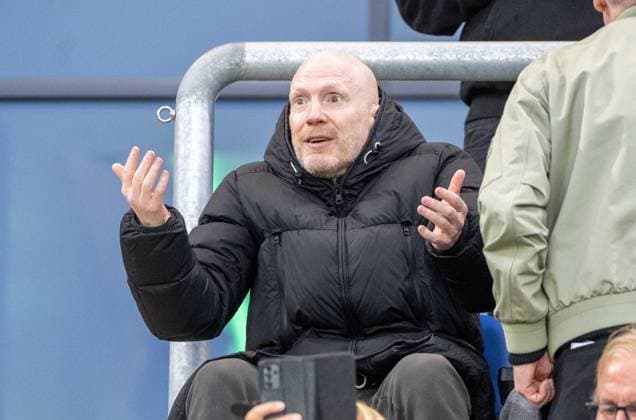 Soccer, Youth, Season 2025 26, U21, European Championship Qualification Group F 4 Matchday in Jena Germany Greece, Matthias Sammer Advisor to the Management, Borussia Dortmund in the stands, 10 10 2025, Copyright: xMatthiasxKochx
