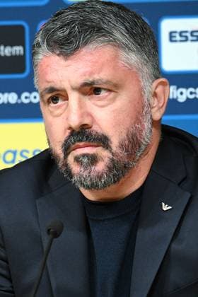 Gennaro Gattuso (Head coach Italy) press conference, PK, Pressekonferenz match day-1 during Team Estonia - Press Conference, FIFA World Cup, WM, Weltmeisterschaft, Fussball match in Tallin, Estonia, October 10 2025  Copyright: xPasqualexGolia IPAxSportx xipa-agency.netx xx IPA_66395399 IPA_Agency_IPA66395399