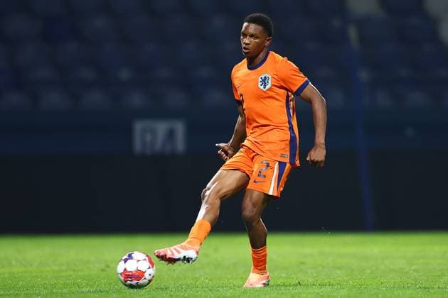 SARAJEVO, 10-10-2025, Grbavica Stadium, EURO Qualifier, EM, Europameisterschaft between Bosnia Herzegovina U21, U 21 and Jong Oranje Netherlands U21. Picture shows Netherlands player Givairo Read Bosnia Herzegovina U21 vs Netherlands U21  x31450303x Copyright: