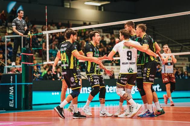 Volleyball, LigaCup, Helios Grizzlys Giesen - WWK Volleys Herrsching